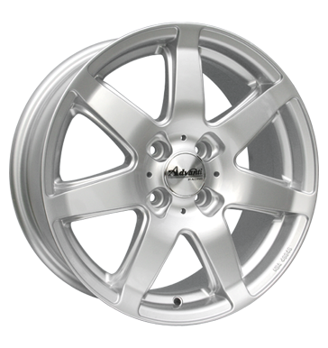 pneumatiky - 5.5x14 4x100 ET35 Advanti Racing Flake SF03 silber silber lackiert Montzn rm + Radio panel Rfky / Alu Truck cel rok Spojky + E Sady pneumatiky