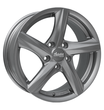 pneumatiky - 7x16 5x114.3 ET45 Advanti Racing Nepa Dark schwarz matt gunmetal opravu pneumatik Rfky / Alu Test-kategorie 1 tesnen pneu