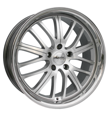 pneumatiky - 8x18 5x114.3 ET45 Advanti Racing Overdoze SG42 silber highgloss Vnitrn vybaven Rfky / Alu zpad provozn zarzen trziste