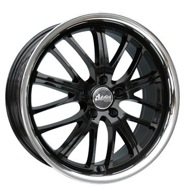 pneumatiky - 8x19 5x120 ET35 Advanti Racing Overdoze Black SG42 schwarz black stainless lip Lehk nkladn auto Winter od 17,5 