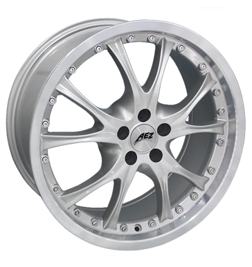 pneumatiky - 8.5x19 5x120 ET15 AEZ Bimo silber silber Horn poliert nemrznouc smes Rfky / Alu Slevy Offroad letn pneu b2b