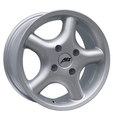 pneumatiky - 6.5x15 4x108 ET43 AEZ Dion silber silber lackiert ENZO Rfky / Alu hardtops rfky disky