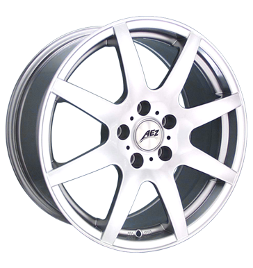 pneumatiky - 6.5x15 5x110 ET38 AEZ Icon 8 silber hochglanz poliert motec Rfky / Alu CARMANI motocykl Cross trziste