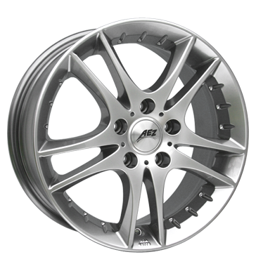 pneumatiky - 7.5x17 5x110 ET35 AEZ Intenso silber highgloss truck zimn Rfky / Alu peugeot Ecanto pneumatiky