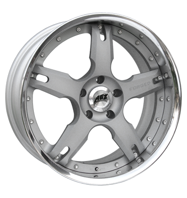 pneumatiky - 8.5x19 5x114.3 ET48 AEZ Nemesis grau / anthrazit Titanium poliert Lehk nkladn vuz cel rok Rfky / Alu polomer sterac prednho skla pneu b2b