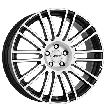 pneumatiky - 9x20 5x112 ET35 AEZ Strike schwarz black polished Csti RV + Caravan Rfky / Alu Antera letadlo pneumatiky