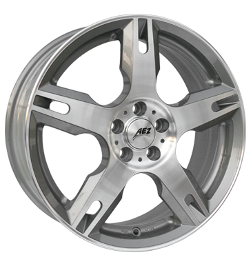 pneumatiky - 6.5x15 5x110 ET35 AEZ Tacana grau / anthrazit anthrazit poliert Motorsport Rfky / Alu Konzole + drzk Kondenztory + Equalizer Autoprodejce