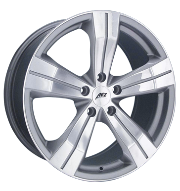 pneumatiky - 8x18 5x110 ET40 AEZ Ultra silber spiegelpoliert Artec Rfky / Alu rucn vozk rfky pneus