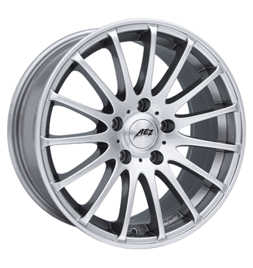 pneumatiky - 9x18 5x112 ET35 AEZ Xylo silber highgloss Letn Total kola ALU Rfky / Alu Alessio kmh-Wheels pneu