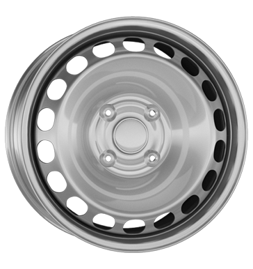 pneumatiky - 6x15 4x100 ET40 Alcar Stahl silber silber EXCENTRI Kola / ocel Offroad cel rok Truck cel rok pneus