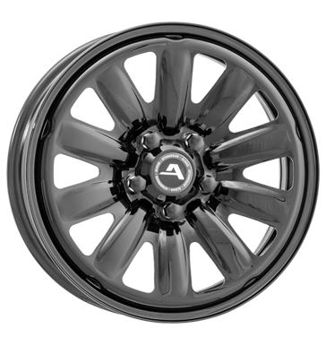 pneumatiky - 6.5x16 5x112 ET50 Alcar Hybridrad schwarz schwarz hadice Kola / ocel Cel rok vuz kola z lehkch slitin pneus