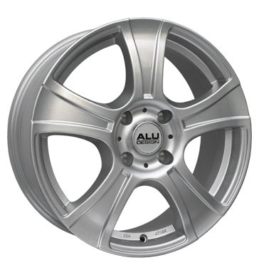 pneumatiky - 6.5x15 4x108 ET40 Aludesign AD01 silber kristallsilber Magnetto KOLA Rfky / Alu Antera Momo trhovisko