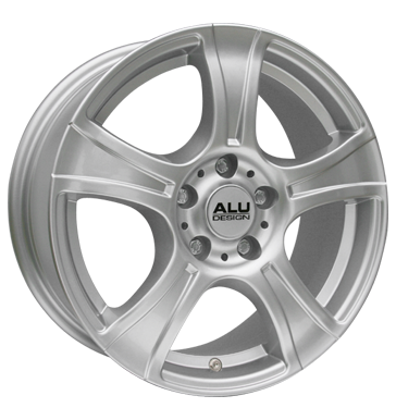 pneumatiky - 7x16 5x115 ET43 Aludesign AD01 silber kristallsilber mikiny Rfky / Alu AUTEC Lehk ventil vozy / vozy pneus