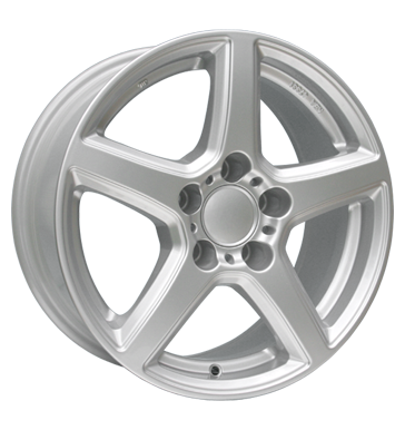 pneumatiky - 6.5x16 5x100 ET38 Alutec Freeze silber polar-silber Kamiony pln rok od 17,5 