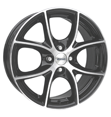 pneumatiky - 7.5x18 4x108 ET18 Alutec Cult schwarz diamant-schwarz frontpoliert sapont Rfky / Alu Offroad Wintergreen Stars 2 roky pneu