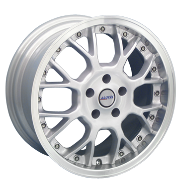 pneumatiky - 8.5x18 5x120 ET13 Alutec Evo Pro silber silber randpoliert snehov retezy Rfky / Alu hyundai Lehk ventil vozy / vozy Hlinkov disky