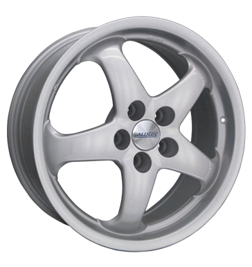 pneumatiky - 7.5x18 5x112 ET37 Alutec Java silber silber lackiert VOLKSWAGEN Rfky / Alu GS-Wheels kompletnch systmu Hlinkov disky