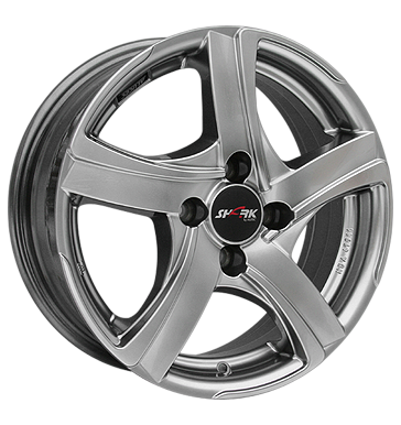 pneumatiky - 6x16 4x108 ET25 Alutec Shark silber sterling-silber Offroad cel rok od 17,5 