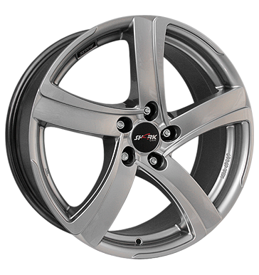 pneumatiky - 7x16 5x100 ET38 Alutec Shark silber sterling-silber Truck lto od 17,5 