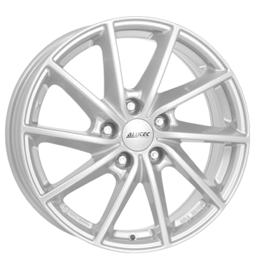 pneumatiky - 7x17 5x114.3 ET48.5 Alutec Singa silber polar-silber nepromokav odev Rfky / Alu letadlo renault pneu