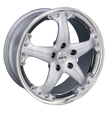 pneumatiky - 8x18 5x100 ET35 Antera 183 silber silber Horn poliert Lehk ventil vozy / vozy Rfky / Alu OXIGIN peugeot Velkoobchod