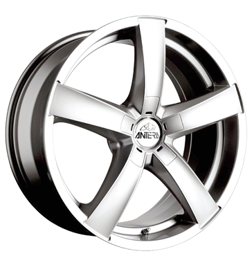 pneumatiky - 8x18 5x98 ET30 Antera 369 silber bright silver COM 4 KOLA Rfky / Alu GS-Wheels Alustar Prodejce pneumatk