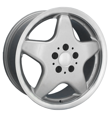 pneumatiky - 7.5x17 5x112 ET46 Anzio Classico Plus silber polar silber hornpoliert letadlo Rfky / Alu Toora peugeot b2b pneu