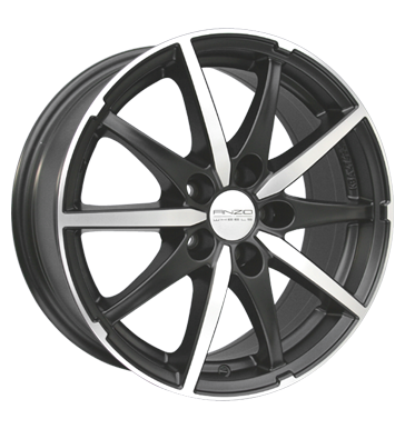 pneumatiky - 7.5x17 5x114.3 ET46 Anzio Racer schwarz schwarzmatt-poliert KOLA Rfky / Alu KING Offroad Zimn 17.5 