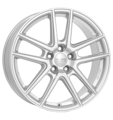 pneumatiky - 8x18 5x112 ET45 Anzio Split silber polar-silber auto Rfky / Alu PLATINUM automobilov sady pneumatiky