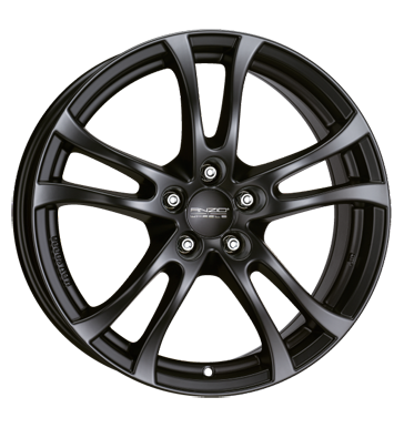 pneumatiky - 6.5x15 4x108 ET25 Anzio Turn schwarz racing-schwarz vozk Rfky / Alu tesnen prves pneu b2b