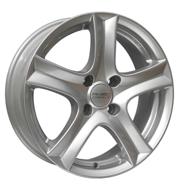 pneumatiky - 5.5x14 4x100 ET43 Anzio Wave silber polar silber Toora Rfky / Alu provozn zarzen VOLKSWAGEN disky