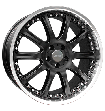 pneumatiky - 9x20 5x120 ET35 Artec AO Phönix schwarz schwarz Hornpoliert ALLESIO Rfky / Alu kmh-Wheels prce Velkoobchod