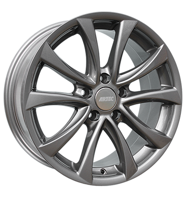 pneumatiky - 8x18 5x105 ET35 Artec AR3 grau / anthrazit gun metal grey hyundai Rfky / Alu antny vozidel Ecanto Prodejce pneumatk