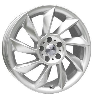 pneumatiky - 8x17 5x100 ET35 Artec BD silber silber lackiert ozdobnmi kryty Rfky / Alu autokosmetiky Wheelworld Autodlna