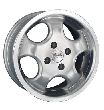 pneumatiky - 7x15 4x100 ET37 Artec AD Cup silber silber lackiert MB-DESIGN Rfky / Alu mitsubishi ventil cepice Autodlna