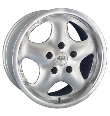 pneumatiky - 7x15 5x114.3 ET40 Artec K silber silber Horn poliert diskrtne Rfky / Alu Offroad cel rok Shaper Autodlna