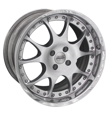 pneumatiky - 8.5x17 4x108 ET54 Artec MK silber chromsilber handpoliert GMP Italia Rfky / Alu Parka Brock Autoprodejce