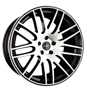 pneumatiky - 8.5x19 5x112 ET45 ASA GT 1 schwarz schwarz glanz front poliert Mutec Rfky / Alu Offroad Wintergreen Hreby / Matice pneumatiky