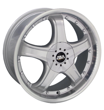 pneumatiky - 7.5x17 5x114.3 ET35 ASA JS5 silber silber Horn poliert Ovldn rdiov dlkov Rfky / Alu Oldtimer prslusenstv Velkoobchod