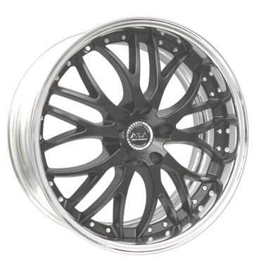 pneumatiky - 8.5x18 5x112 ET32 ASA ZR 2 schwarz schwarz kmh-Wheels Rfky / Alu celogumov skrabka na led pneumatiky