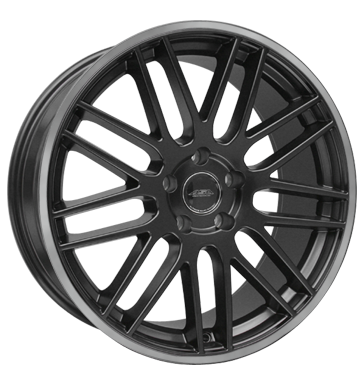 pneumatiky - 8.5x18 5x112 ET45 ASA GT 1 schwarz schwarz seidenmatt mit silbernem Ring ADVANTI Rfky / Alu motec Mobiln navigacn systmy pneus