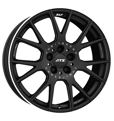 pneumatiky - 8.5x19 5x112 ET30 ATS Crosslight schwarz racing-schwarz-hornpoliert ostatn Rfky / Alu prves kmh-Wheels pneumatiky