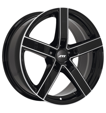 pneumatiky - 8x18 5x120 ET43 ATS Emotion schwarz diamant-schwarz frontpoliert dly Rfky / Alu RC design Auto-Tuning + styling Predaj pneumatk