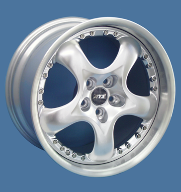 pneumatiky - 7.5x17 5x114.3 ET42 ATS Planet 2tlg. silber hochglanz poliert AUDI Rfky / Alu BAY Kola Offroad Zimn 17.5 