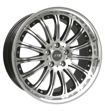 pneumatiky - 8.5x19 5x120 ET35 ATS Taurus Flash schwarz diamant-schw. front-/hornpol. Pridat Felgenschloss Rfky / Alu centrovn Offroad lto od 17,5 