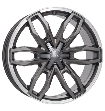 pneumatiky - 8.5x18 6x114.3 ET20 ATS Temperament grau / anthrazit blizzard-grau-hornpoliert RC design Rfky / Alu Csti Quad rucn nrad pneumatiky