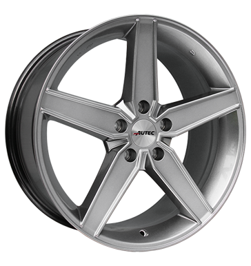 pneumatiky - 7.5x17 5x114.3 ET45 Autec Delano silber hyper silber exkluzivn linka Rfky / Alu AUDI ALLESIO Hlinkov disky