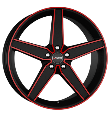 pneumatiky - 8x18 5x120 ET35 Autec Delano mehrfarbig schwarz matt rot elox renault Rfky / Alu neprirazen kategorie produktu koncovky pneu b2b