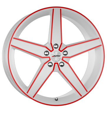 pneumatiky - 8x18 5x114.3 ET42 Autec Delano mehrfarbig weiY rot elox GS-Wheels Rfky / Alu kapaliny Odpruzen + tlumen pneumatiky