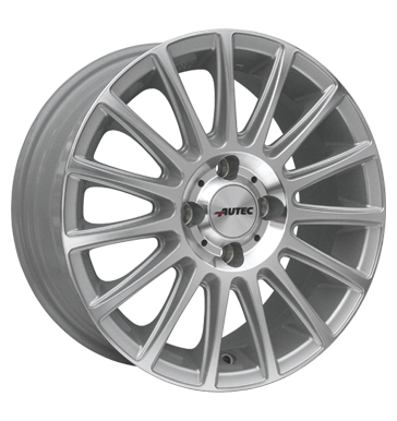 pneumatiky - 6.5x15 4x100 ET42 Autec Fanatic silber brilliantsilber-poliert ostatn Rfky / Alu INDIVIDUAL cel rok disky